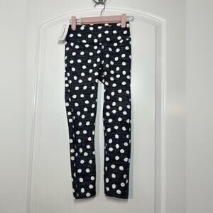 Outdoor Voices Polka Dot 7/8 Capri Leggings NWT retro vintage style athleisure